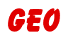 Rendering "GEO" using Balloon