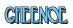Rendering "GHEENOE" using Deco