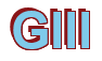 Rendering "GIII" using Arial Bold