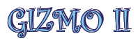 Rendering "GIZMO II" using Curlz