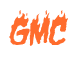 Rendering "GMC" using Charred BBQ