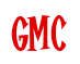 Rendering "GMC" using Cooper Latin