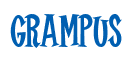 Rendering "GRAMPUS" using Cooper Latin