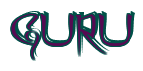 Rendering "GURU" using Charming
