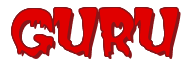 Rendering "GURU" using Creeper