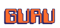 Rendering "GURU" using Computer Font