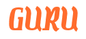 Rendering "GURU" using Color Bar