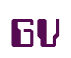 Rendering "GV" using Computer Font
