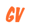 Rendering "GV" using Big Nib