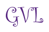 Rendering "GVL" using Curlz