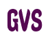 Rendering "GVS" using Callimarker
