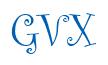 Rendering "GVX" using Curlz