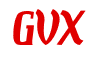 Rendering "GVX" using Color Bar