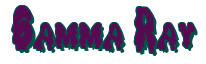 Rendering "Gamma Ray" using Drippy Goo