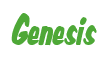 Rendering "Genesis" using Big Nib