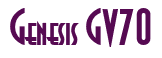 Rendering "Genesis GV70" using Asia