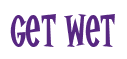 Rendering "Get Wet" using Cooper Latin