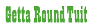 Rendering "Getta Round Tuit" using Bill Board