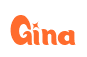 Rendering "Gina" using Candy Store