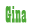 Rendering "Gina" using Bill Board