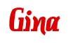 Rendering "Gina" using Color Bar