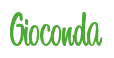 Rendering "Gioconda" using Bean Sprout
