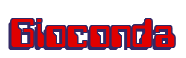 Rendering "Gioconda" using Computer Font