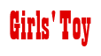 Rendering "Girls' Toy" using Bill Board