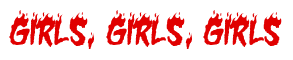 Rendering "Girls, Girls, Girls" using Charred BBQ