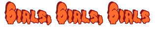 Rendering "Girls, Girls, Girls" using Drippy Goo