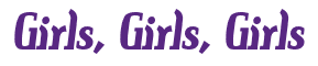 Rendering "Girls, Girls, Girls" using Color Bar