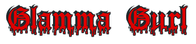 Rendering "Glamma Gurl" using Dracula Blood
