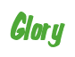 Rendering "Glory" using Big Nib