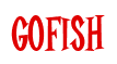 Rendering "GoFish" using Cooper Latin