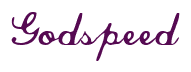 Rendering "Godspeed" using Commercial Script