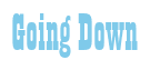 Rendering "Going Down" using Bill Board