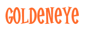 Rendering "Goldeneye" using Cooper Latin