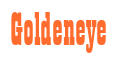 Rendering "Goldeneye" using Bill Board