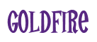 Rendering "Goldfire" using Cooper Latin