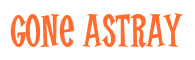 Rendering "Gone Astray" using Cooper Latin