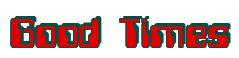 Rendering "Good Times" using Computer Font