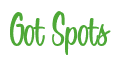 Rendering "Got Spots" using Bean Sprout