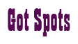 Rendering "Got Spots" using Bill Board