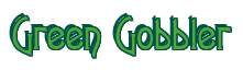 Rendering "Green Gobbler" using Agatha