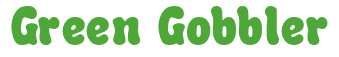 Rendering "Green Gobbler" using Bubble Soft