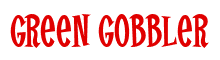 Rendering "Green Gobbler" using Cooper Latin