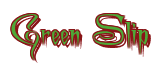 Rendering "Green Slip" using Charming