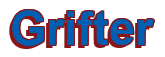 Rendering "Grifter" using Arial Bold