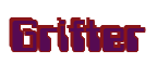 Rendering "Grifter" using Computer Font