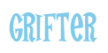 Rendering "Grifter" using Cooper Latin